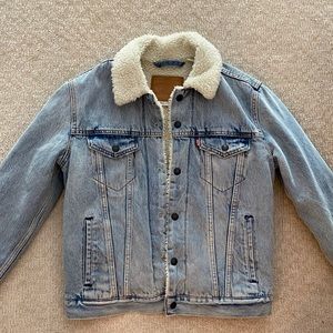 Levi’s Sherpa Lined Denim Jacket
